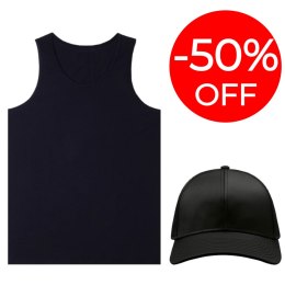 50% nuolaida ( Marškinėliai + kepurė)